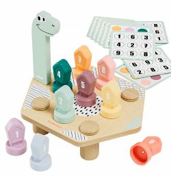 TOP BRIGHT - DINO TWIST - COULEURS ET CHIFFRES (MONTESSORI) (0625)